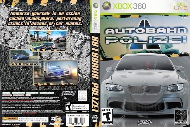dvd cover AutoBahn Polizea