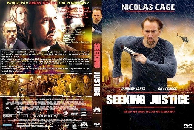 dvd cover Seeking Justice