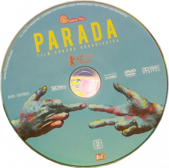 dvd cover Parada (2011) R2