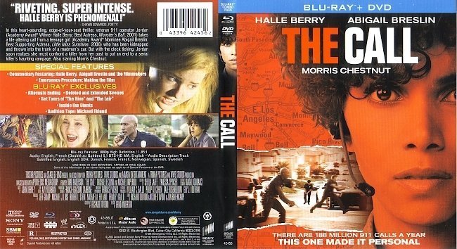 dvd cover The Call R0 Blu-Ray DVD