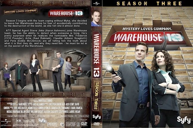 dvd cover Warehouse 13 all seasons front s