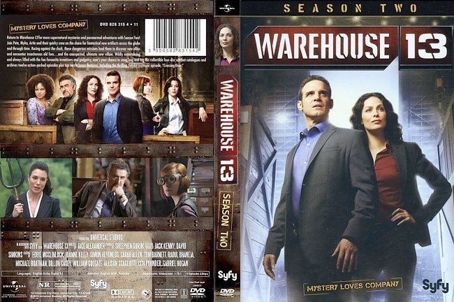 dvd cover Warehouse 13 all seasons front s