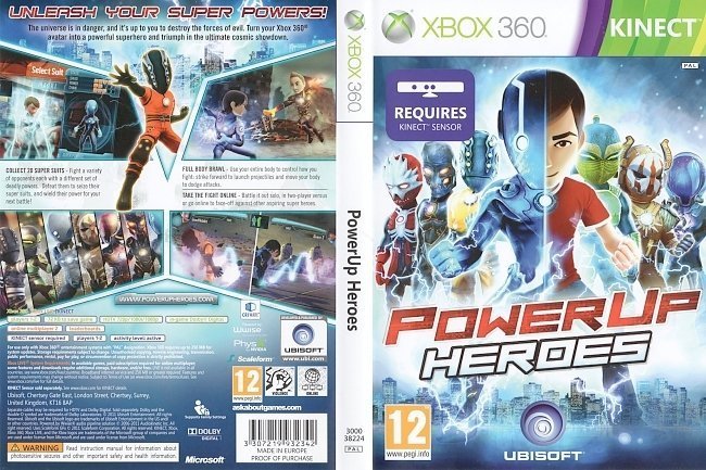 Kinect PowerUP Heroes (2011) PAL 