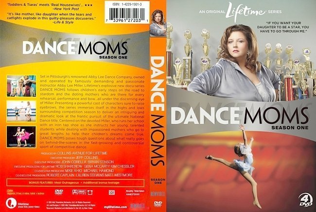 dvd cover Dance Moms Season 1