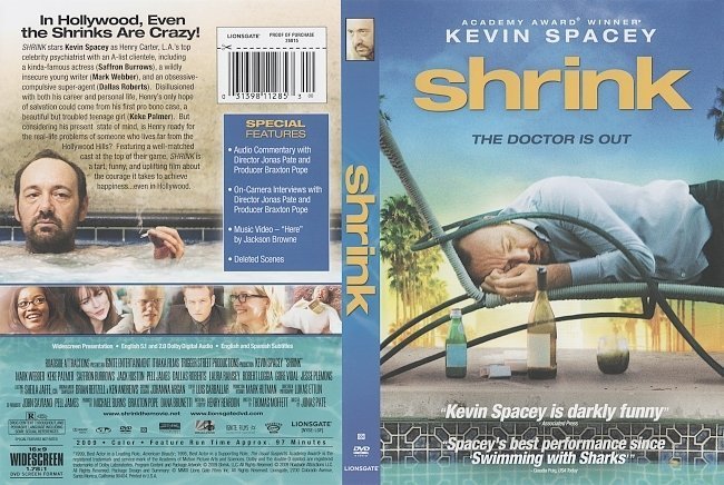 dvd cover Shrink (2009) WS R1