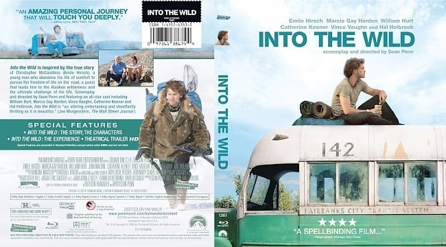 dvd cover Into the Wild