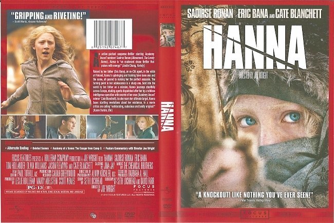 dvd cover Hanna (2011) WS R1
