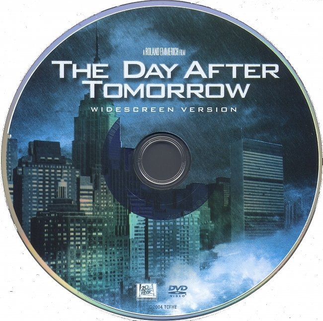 dvd cover The Day After Tomorrow (2004) WS R1