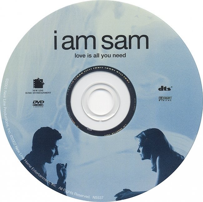 dvd cover I Am Sam (2001) R1