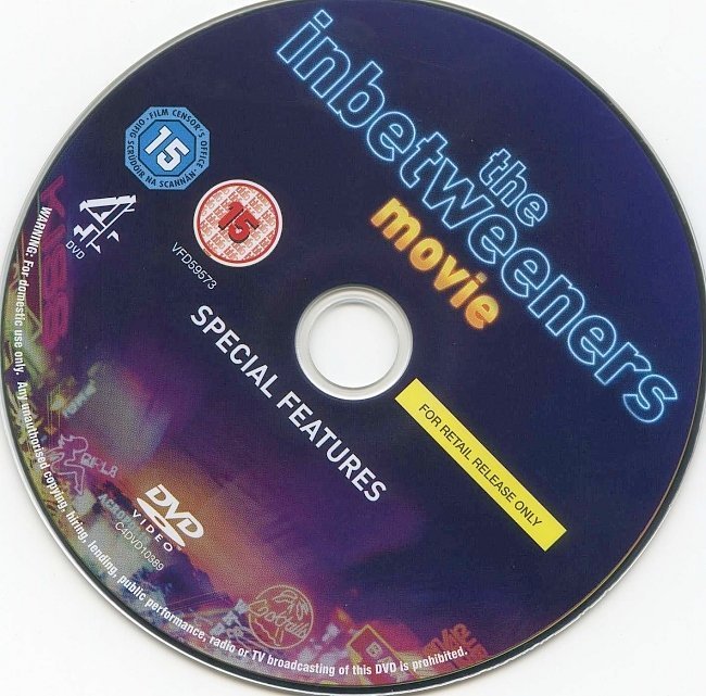 dvd cover The Inbetweeners Movie (2011) R2