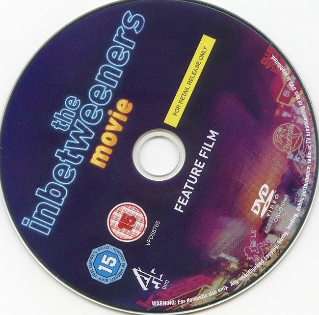 dvd cover The Inbetweeners Movie (2011) R2