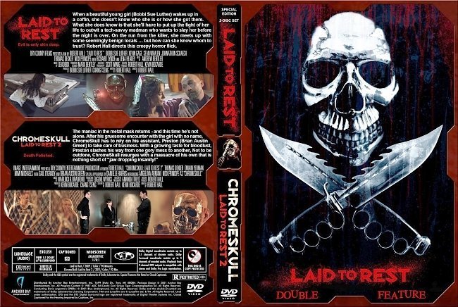 dvd cover Laid to Rest Double Feature