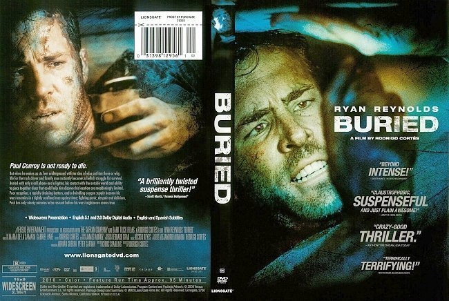 dvd cover Buried (2010) WS R1