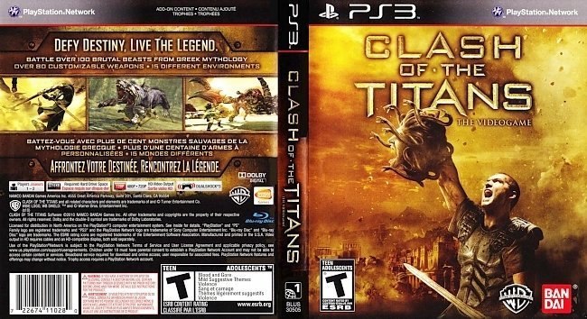 Clash of the Titans   English French NTSC f 