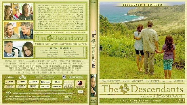 dvd cover The Descendants