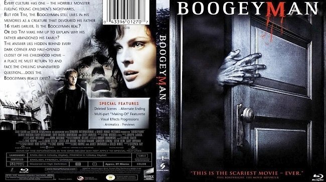 dvd cover Boogeyman