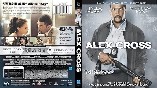 dvd cover Alex Cross