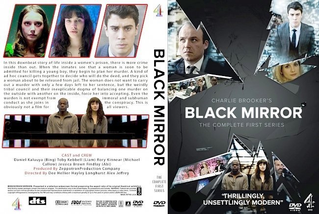 dvd cover Black Mirror Season 1