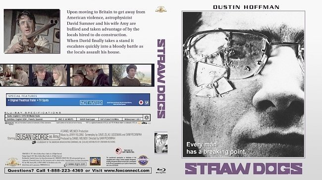 dvd cover Straw Dogs