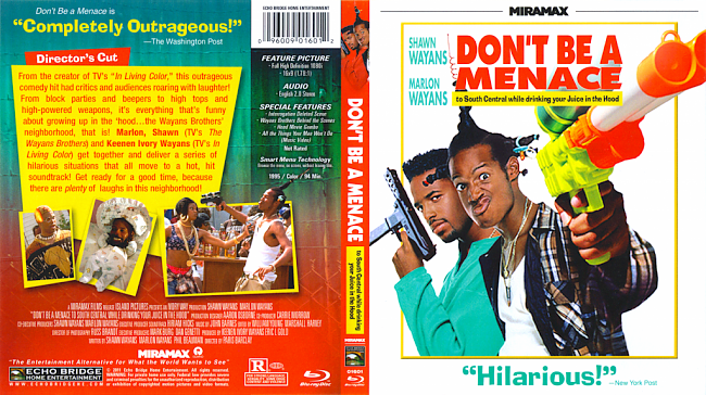 dvd cover Don't Be A Menace To South Central While Drinking Your Juice In The Hood