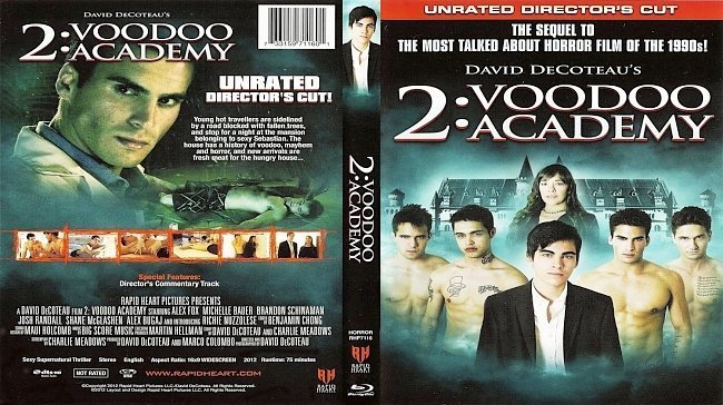 dvd cover 2 Voodoo Academy