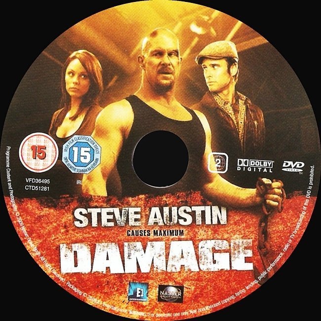 dvd cover Damage (2009) R2