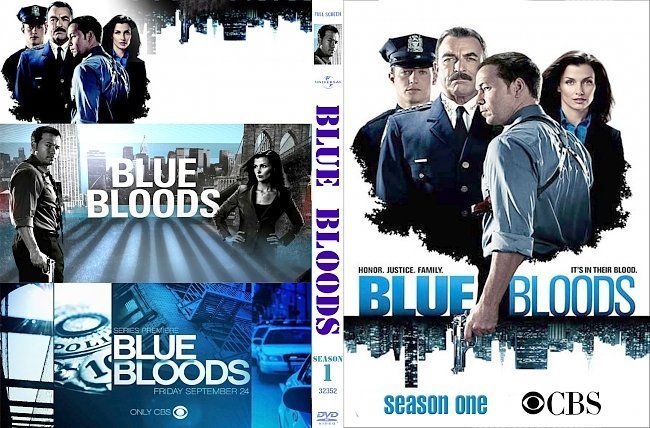 dvd cover Blue Bloods: Season 1 R1 CUSTOM