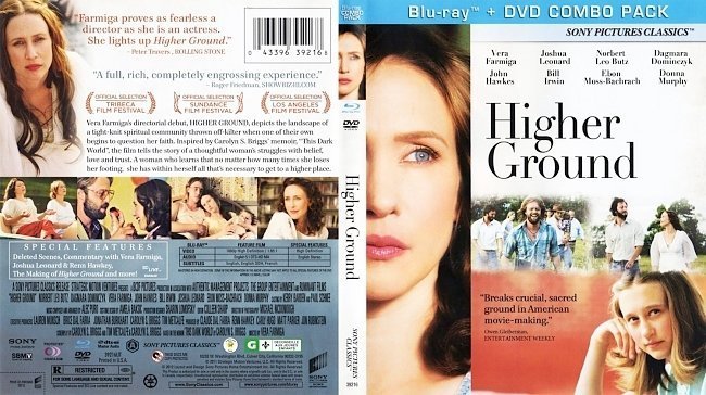 dvd cover Higher Ground