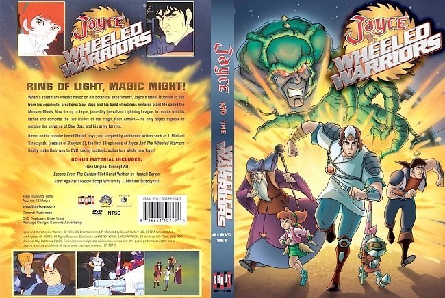dvd cover Jayce And The Wheeled Warriors Vol 1 Jmann770