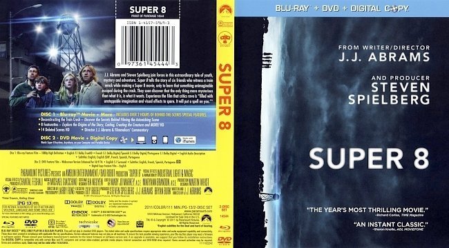 dvd cover Super 8