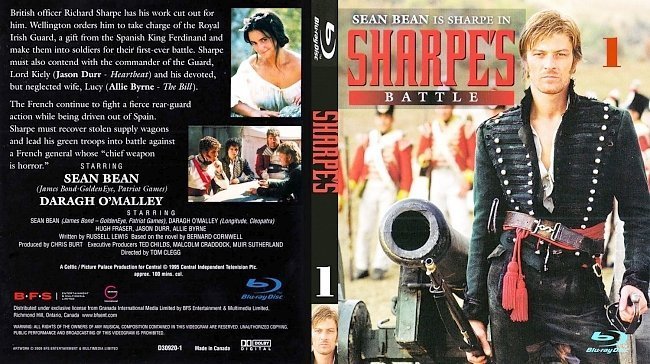 dvd cover Sharpes Battle Vol 1
