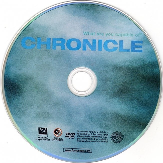 dvd cover Chronicle WS R1