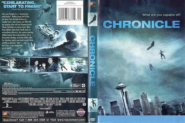 dvd cover Chronicle WS R1
