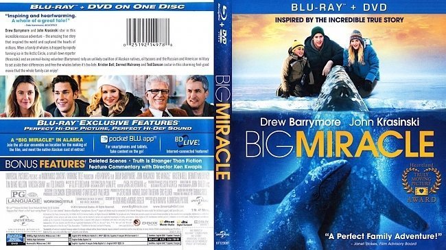 dvd cover Big Miracle
