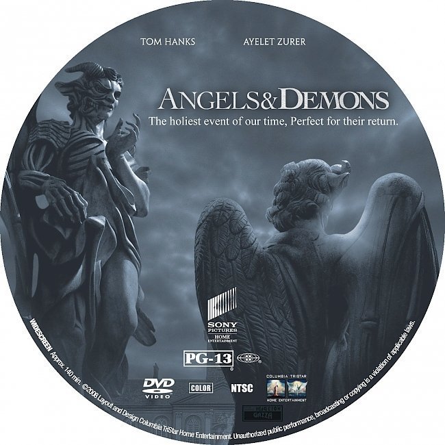 dvd cover Angels & Demons (2009) R1