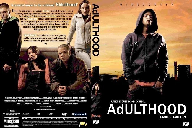 dvd cover Adulthood (2008) R2 Custom