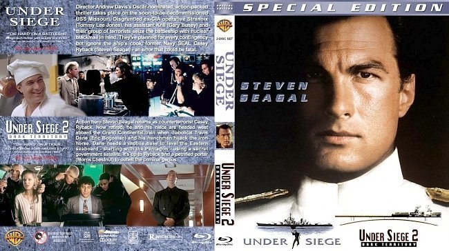 dvd cover Under Siege Double Feature