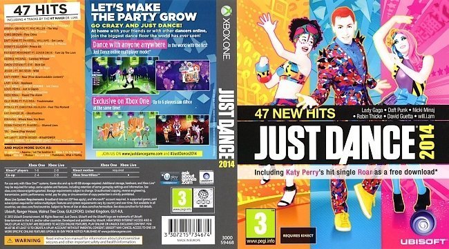 dvd cover Just Dance Pal Xbox One