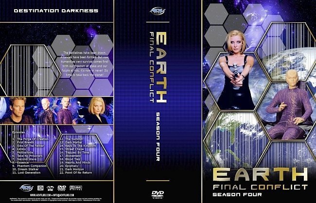 dvd cover Earth Final Conflict Season 4