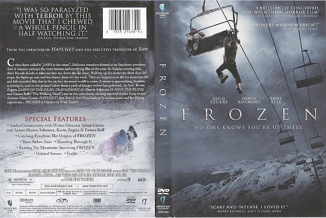 dvd cover Frozen (2010) WS R1