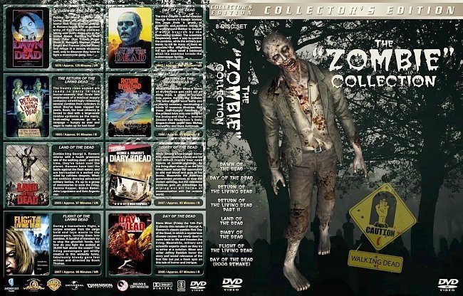 dvd cover Zombie Collection