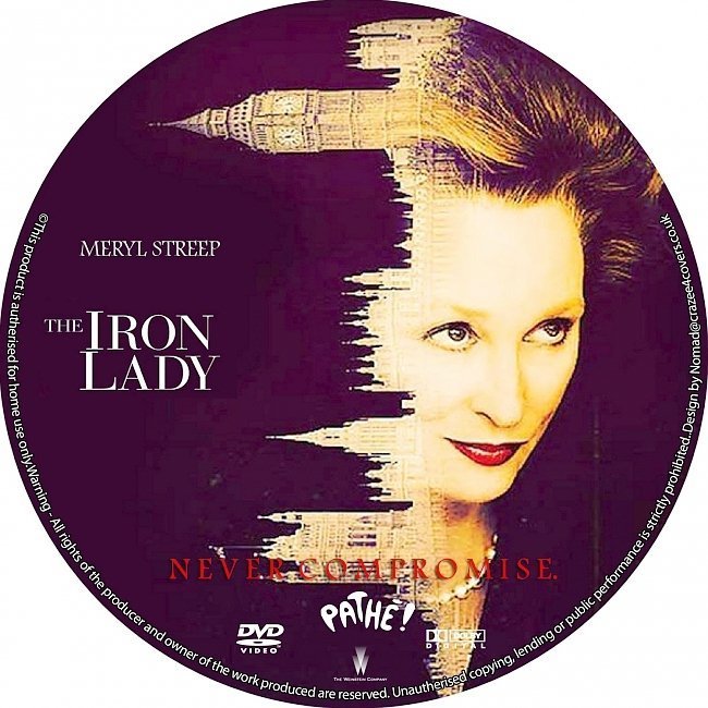 dvd cover The Iron Lady (2011)