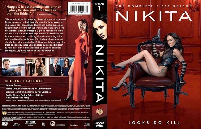 dvd cover Nikita: Season 1 - front s