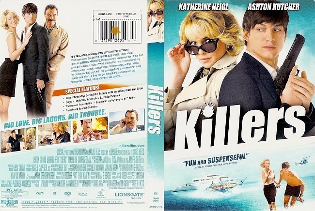 dvd cover Killers (2010) WS R1