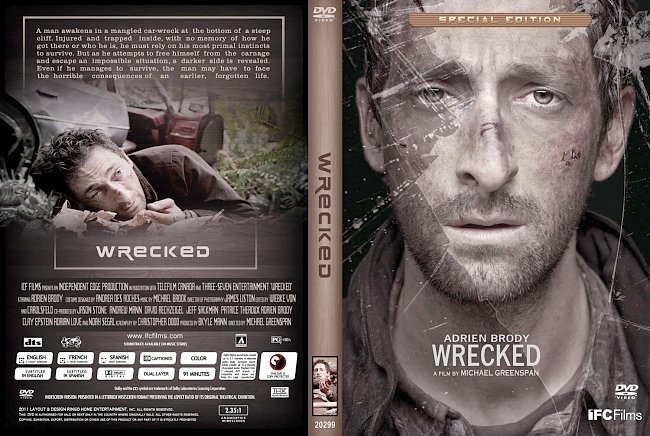 dvd cover Wrecked 2011