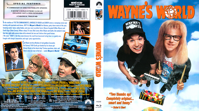 dvd cover Wayne's World
