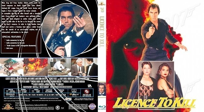 dvd cover Licence To Kill