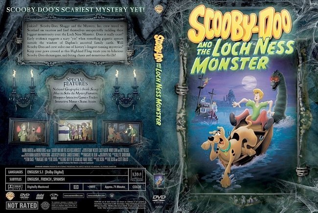 dvd cover Scooby Doo And The Lochness Monster