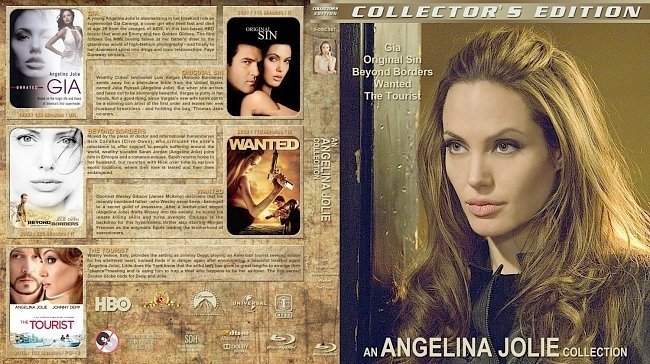 dvd cover An Angelina Jolie Collection