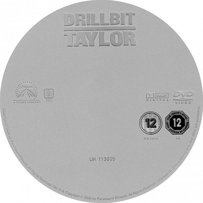 dvd cover Drillbit Taylor (2008) R2